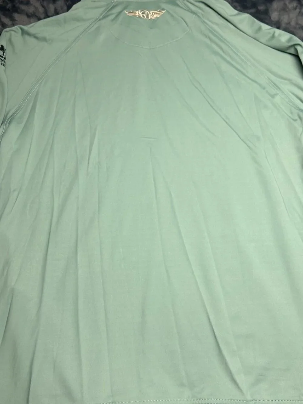 Straight Down Hooded Performance Pullover Xl Light Sage Green